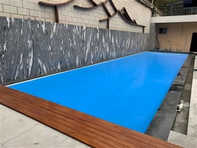 Cobertura automática para piscina elevada