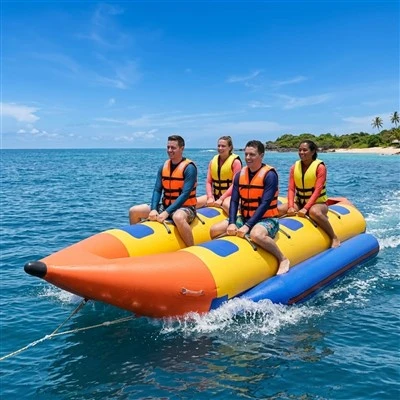 Banana boats comerciales y tubos para pesca con mosca: actividades acuáticas inflables directas-de fábrica